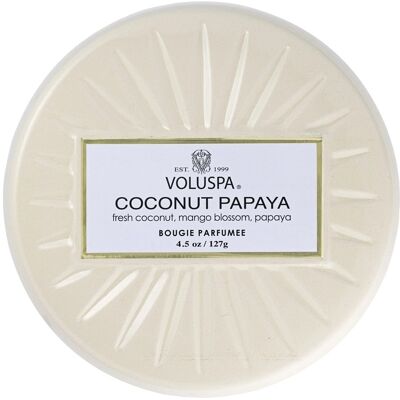 VOLUSPA Mini Duftlys med Kokos og Papaya - Hjemmeduft VOLUSPA Mini Duftlys med Kokos og Papaya - Hjemmeduft