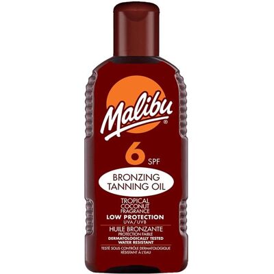 Malibu Bronzing Tanning Oil SPF6 200ml Malibu Bronzing Tanning Oil SPF6 200ml