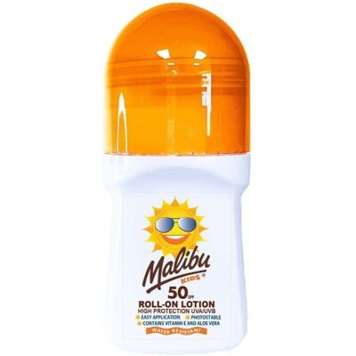 Malibu Kids Roll-On Lotion SPF50 50ml Malibu Kids Roll-On Lotion SPF50 50ml