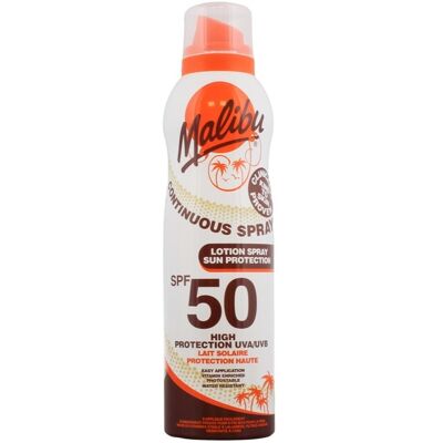 Malibu Continuous Lotion Spray SPF50 175ml Malibu Continuous Lotion Spray SPF50 175ml
