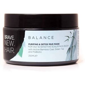 Brave. New. Hair. Balanse Rensende & Detox Leirmaske - Leirmaske Brave. New. Hair. Balanse Rensende & Detox Leirmaske - Leirmaske