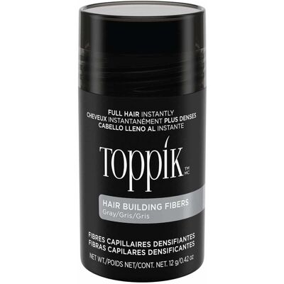 Toppik Hårfibere - Grå - 12g - Tynnhår Toppik Hårfibere - Grå - 12g - Tynnhår
