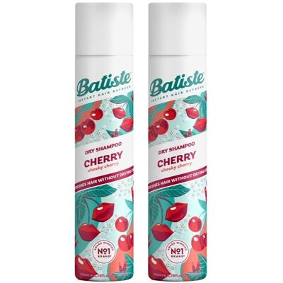 2-pack Batiste Dry Shampoo Cherry 200ml 2-pack Batiste Dry Shampoo Cherry 200ml