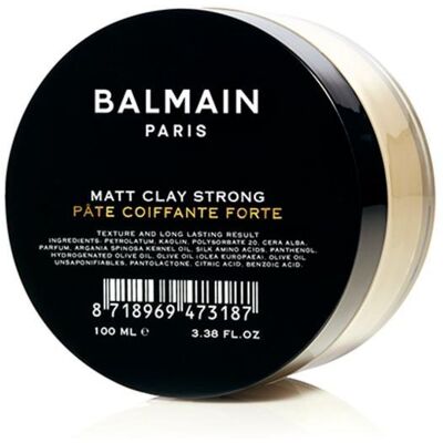 Balmain Hair Couture Matt Clay Strong - Unisex - 100 Ml Balmain Hair Couture Matt Clay Strong - Unisex - 100 Ml