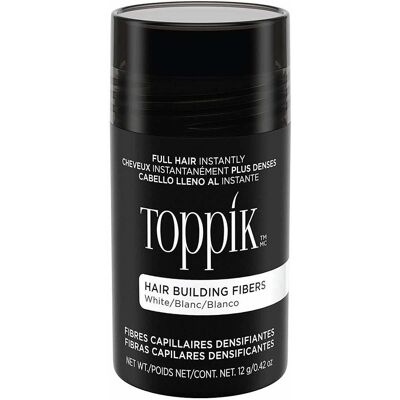 Toppik Hårfibrene - Hvit - Hårbyggende fibre for tynnere hår Toppik Hårfibrene - Hvit - Hårbyggende fibre for tynnere hår