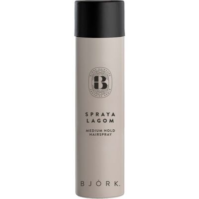 Björk SPRAYA LAGOM Medium Hold Hairspray 75ml Björk SPRAYA LAGOM Medium Hold Hairspray 75ml