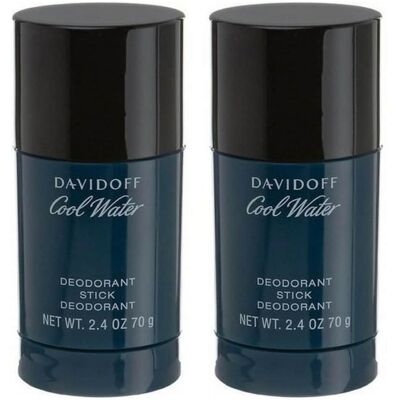 Davidoff Cool Water Herre Deostick - 75ml 2-pakning Davidoff Cool Water Herre Deostick - 75ml 2-pakning