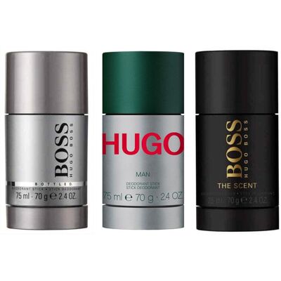 Hugo Boss 3-pak Deostick - Flerfarget - Langvarige dufter Hugo Boss 3-pak Deostick - Flerfarget - Langvarige dufter