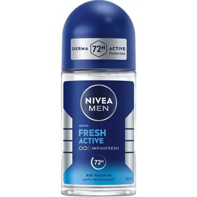Nivea Men Fresh Active Roll On 50ml Nivea Men Fresh Active Roll On 50ml