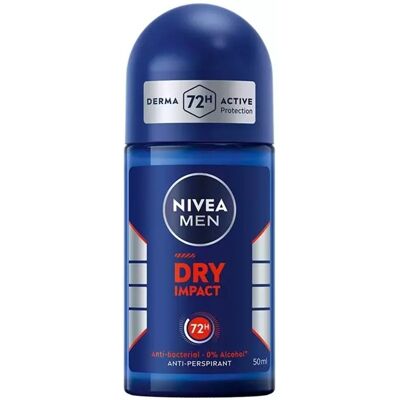 Nivea Men Dry Impact Roll On 50ml Nivea Men Dry Impact Roll On 50ml