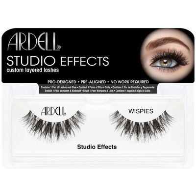 Ardell Wispies - Svart Falske Øyevipper - Studio Effects Ardell Wispies - Svart Falske Øyevipper - Studio Effects
