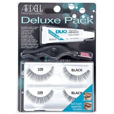 Ardell Eyelash Deluxe Pack 109 Black Ardell Eyelash Deluxe Pack 109 Black