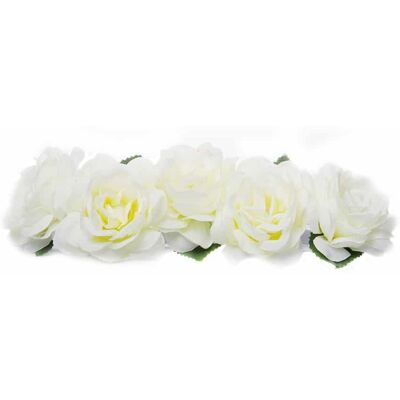 Hårband Hairband Blossom Big - White Hårband Hairband Blossom Big - White
