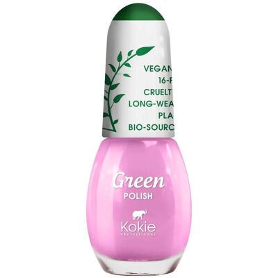 Kokie Cosmetics Kokie Green Nail Polish - Cherry Blossom - Neglelakk Kokie Cosmetics Kokie Green Nail Polish - Cherry Blossom - Neglelakk