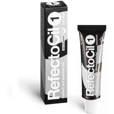 RefectoCil Eyelash and Eyebrow Tint Pure Black No. 1 - 15ml RefectoCil Eyelash and Eyebrow Tint Pure Black No. 1 - 15ml