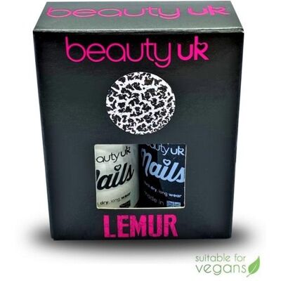 BeautyUK Beauty UK Nails Wild Things - Lemur 2x11ml BeautyUK Beauty UK Nails Wild Things - Lemur 2x11ml