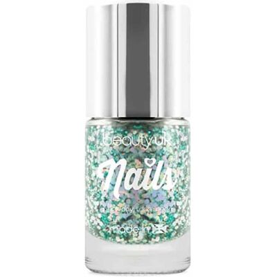 BeautyUK Beauty UK Glitter Nail Polish - Aurora Dream Green BeautyUK Beauty UK Glitter Nail Polish - Aurora Dream Green