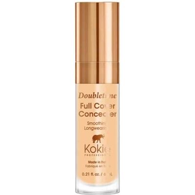 Kokie Cosmetics Kokie Doubletime Full Cover Concealer - 101 Medium Golden - Full dekning - Strålende finish - Concealer Kokie Cosmetics Kokie Doubletime Full Cover Concealer - 101 Medium Golden - Full dekning - Strålende finish - Concealer