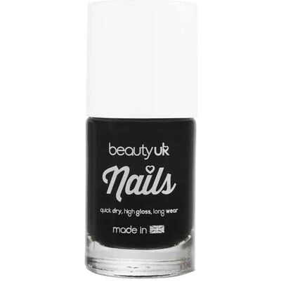 BeautyUK Beauty UK Nail Polish no.22 - Black Out BeautyUK Beauty UK Nail Polish no.22 - Black Out