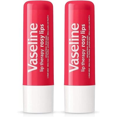 Vaseline Lip Care Rosy Lips 2 x 4.8g Vaseline Lip Care Rosy Lips 2 x 4.8g