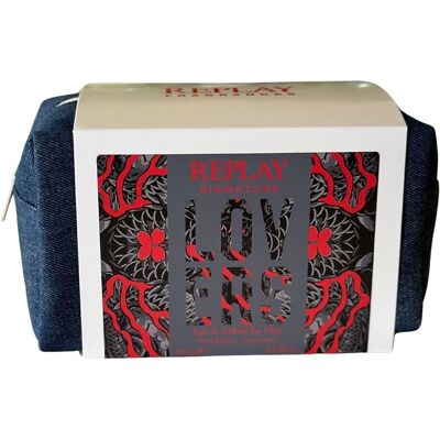 Giftset Replay Signature Lovers Man Edt 100ml + Pochette Giftset Replay Signature Lovers Man Edt 100ml + Pochette