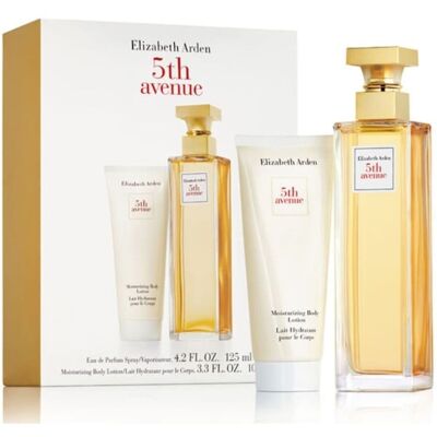 Elisabeth Arden 5th Avenue Eau de Parfum - Blomstret, Gavesett, 125ml Elisabeth Arden 5th Avenue Eau de Parfum - Blomstret, Gavesett, 125ml