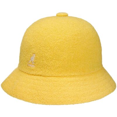Bermuda Casual Stoffhatt by Kangol gul M (56-57 cm) Bermuda Casual Stoffhatt by Kangol gul M (56-57 cm)
