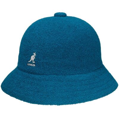Bermuda Casual Stoffhatt by Kangol safirblå S (54-55 cm) Bermuda Casual Stoffhatt by Kangol safirblå S (54-55 cm)