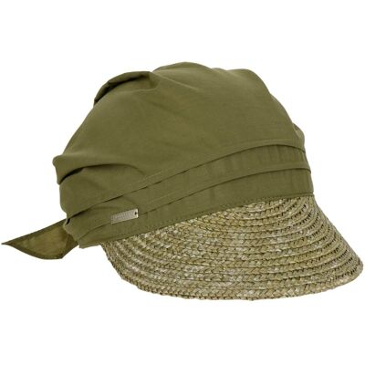 Ansali Stråbrem Cap by Seeberger lys olivengrønn One Size Ansali Stråbrem Cap by Seeberger lys olivengrønn One Size