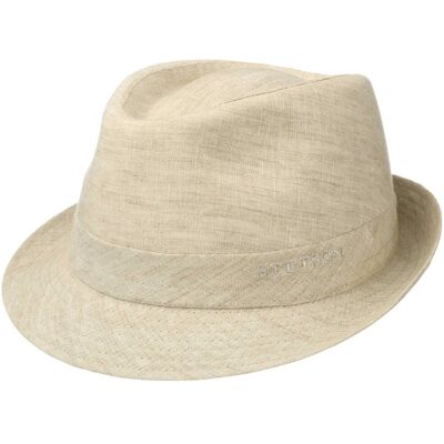 Stetson Geneva Linhatt - Beige - Unisex - Størrelse 58cm Stetson Geneva Linhatt - Beige - Unisex - Størrelse 58cm
