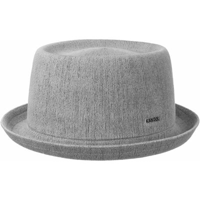 Mowbray Pork Pie Stoffhatt by Kangol grå S (54-55 cm) Mowbray Pork Pie Stoffhatt by Kangol grå S (54-55 cm)