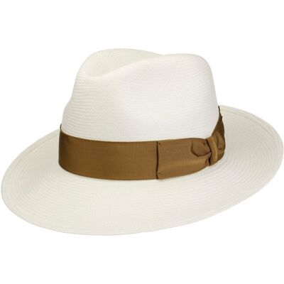 Big Brim Bogart Panama-Hatt by Borsalino naturbrun 56 cm Big Brim Bogart Panama-Hatt by Borsalino naturbrun 56 cm