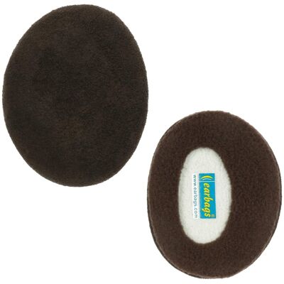 Semsket Skinn Earbags Ørevarmere brun Semsket Skinn Earbags Ørevarmere brun