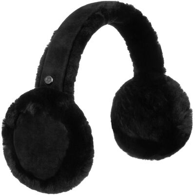 Ugg Trådløse Shearling Ørevarmere - Svart - Kvinne - Justerbar Ugg Trådløse Shearling Ørevarmere - Svart - Kvinne - Justerbar