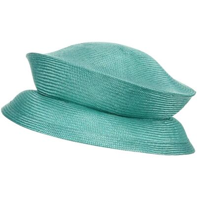 Sisal Chapeau Claque by Seeberger turkis One Size Sisal Chapeau Claque by Seeberger turkis One Size