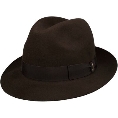Georgio Hårfilthatt by Borsalino brun 60 cm Georgio Hårfilthatt by Borsalino brun 60 cm