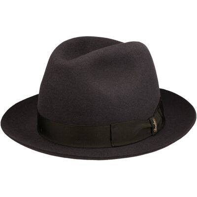 Georgio Hårfilthatt by Borsalino mørkegrå 62 cm Georgio Hårfilthatt by Borsalino mørkegrå 62 cm