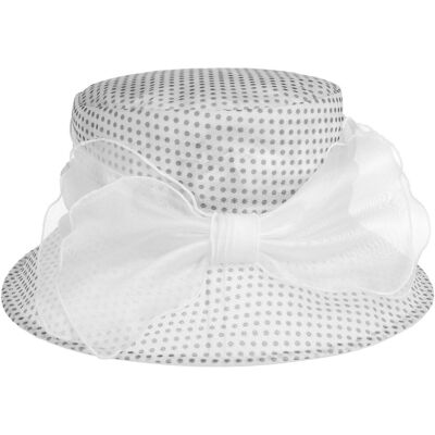 Thilana Dots Hatt by McBURN hvit One Size Thilana Dots Hatt by McBURN hvit One Size