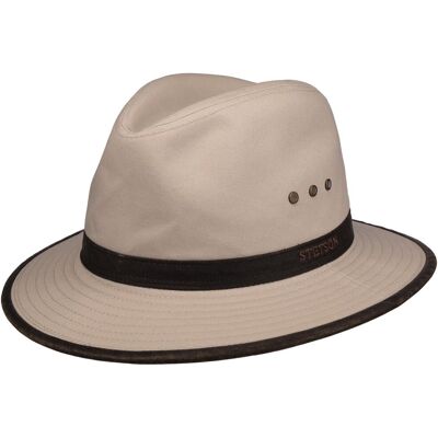 Ava Cotton Outdoor-Hatt by Stetson lys beige S (54-55 cm) Ava Cotton Outdoor-Hatt by Stetson lys beige S (54-55 cm)