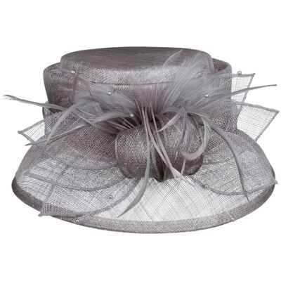 Mareana Cloche-Hatt by McBURN grå One Size Mareana Cloche-Hatt by McBURN grå One Size