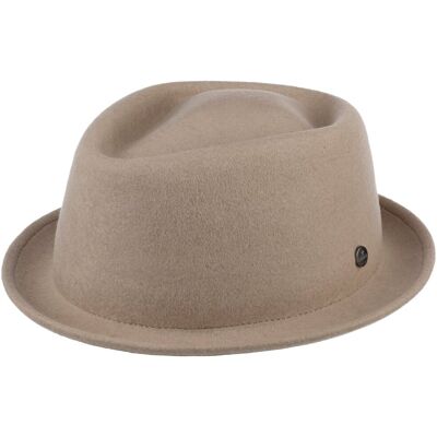 Blank Pork Pie Filthatt by Lierys beige L (58-59 cm) Blank Pork Pie Filthatt by Lierys beige L (58-59 cm)