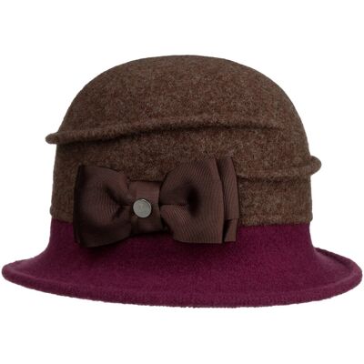 Oretka Hatt i Tovet Ull by Lierys brun One Size Oretka Hatt i Tovet Ull by Lierys brun One Size