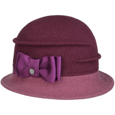 Oretka Hatt i Tovet Ull by Lierys bordeaux One Size Oretka Hatt i Tovet Ull by Lierys bordeaux One Size