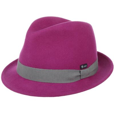 Ullfilt Trilby Barnehatt by Lipodo fuksia One Size Ullfilt Trilby Barnehatt by Lipodo fuksia One Size