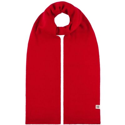 Strikket Skjerf med Kasjmir by Roeckl rød One Size Strikket Skjerf med Kasjmir by Roeckl rød One Size