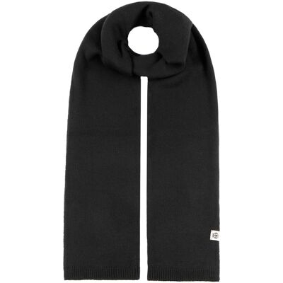 Strikket Skjerf med Kasjmir by Roeckl svart One Size Strikket Skjerf med Kasjmir by Roeckl svart One Size