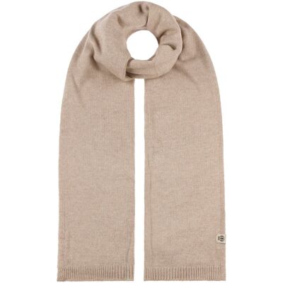 Strikket Skjerf med Kasjmir by Roeckl lys beige One Size Strikket Skjerf med Kasjmir by Roeckl lys beige One Size