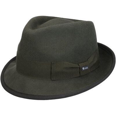 The Classic Wool Trilby Filthatt by Lipodo olivengrønn M (56-57 cm) The Classic Wool Trilby Filthatt by Lipodo olivengrønn M (56-57 cm)