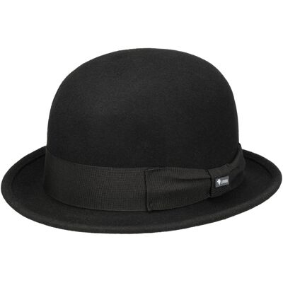 Bowlerhatt Hatt i Ullfilt by Lipodo svart S (54-55 cm) Bowlerhatt Hatt i Ullfilt by Lipodo svart S (54-55 cm)