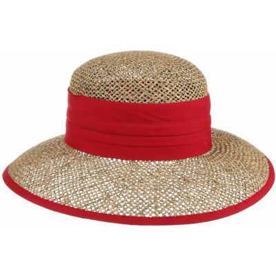 Talea Beach Stråhatt by Seeberger rød One Size Talea Beach Stråhatt by Seeberger rød One Size